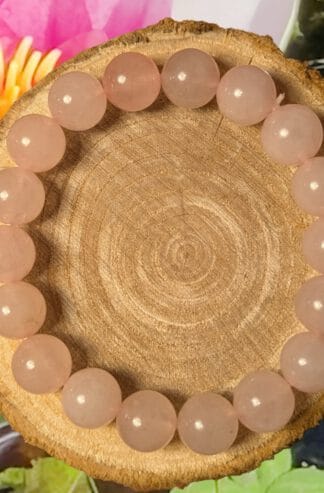 Rose Quartz Armband 10 mm