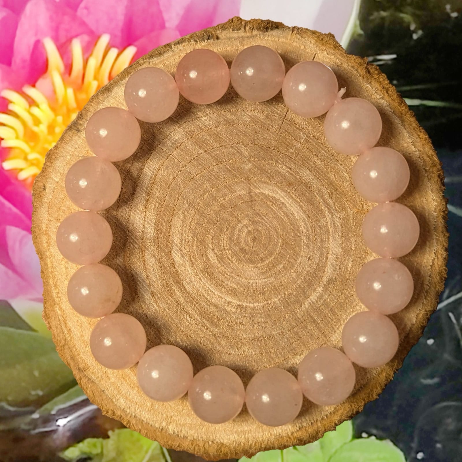 Rose Quartz Armband 10 mm