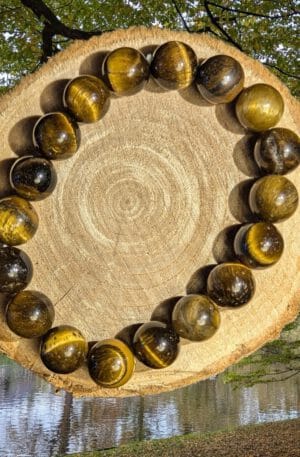 Tijgeroog Armband 10 mm