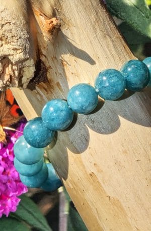 Aquamarijn Armband 10 mm