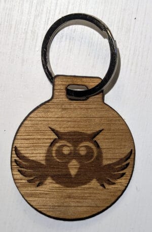 Sleutelhanger vliegende uil