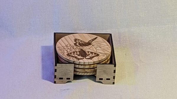 Vlinder onderzetters