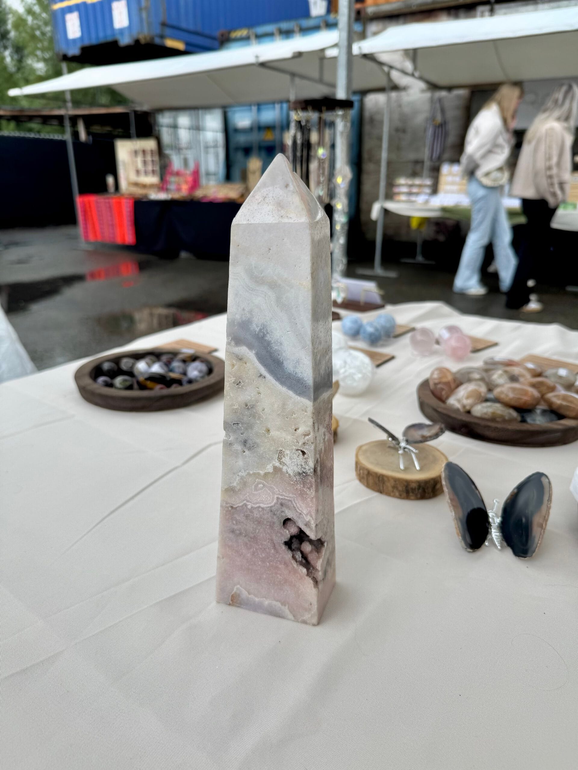 Pink Amethist Obelisk - Afbeelding 4