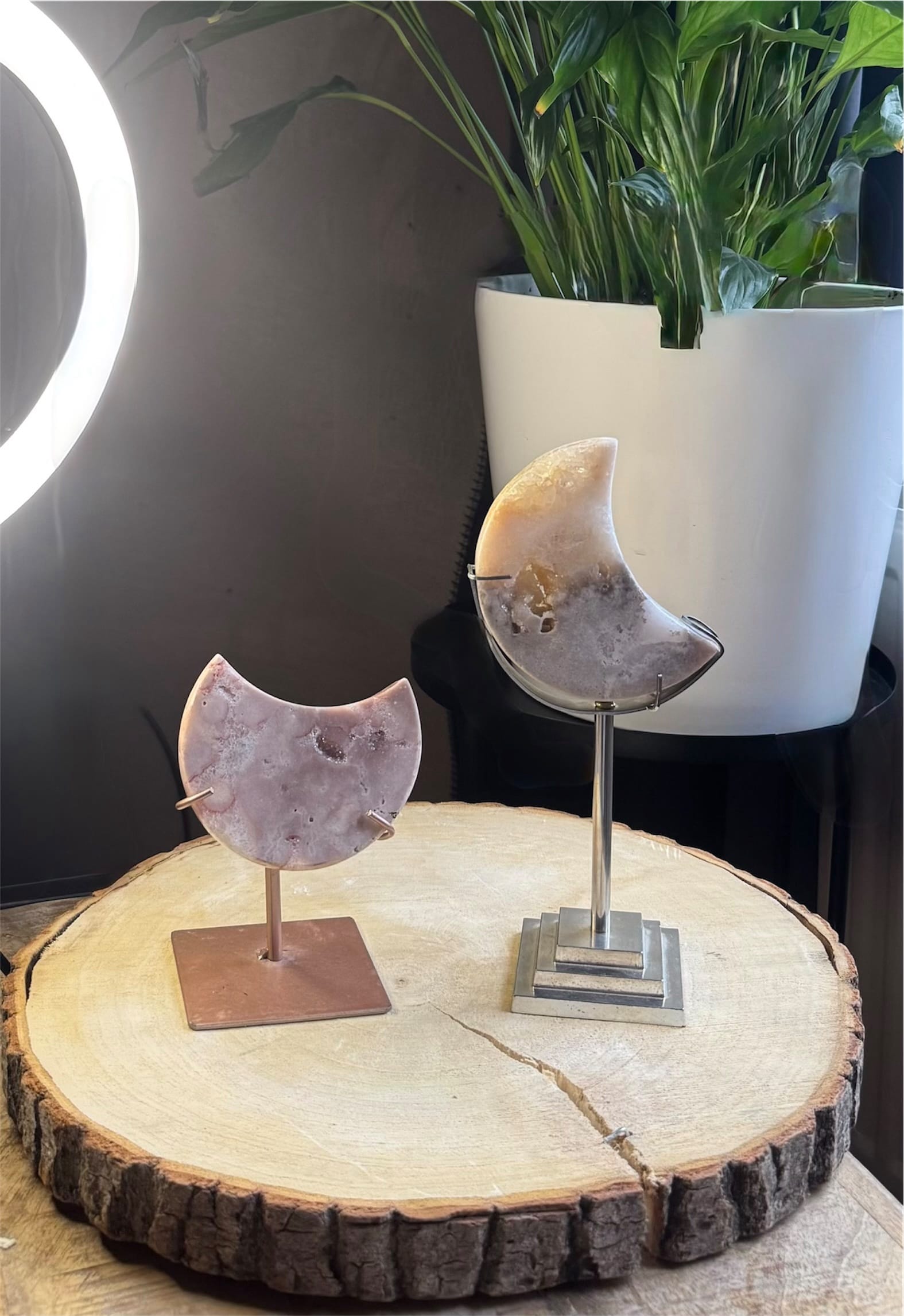 Roze Amethist Maan - Afbeelding 3